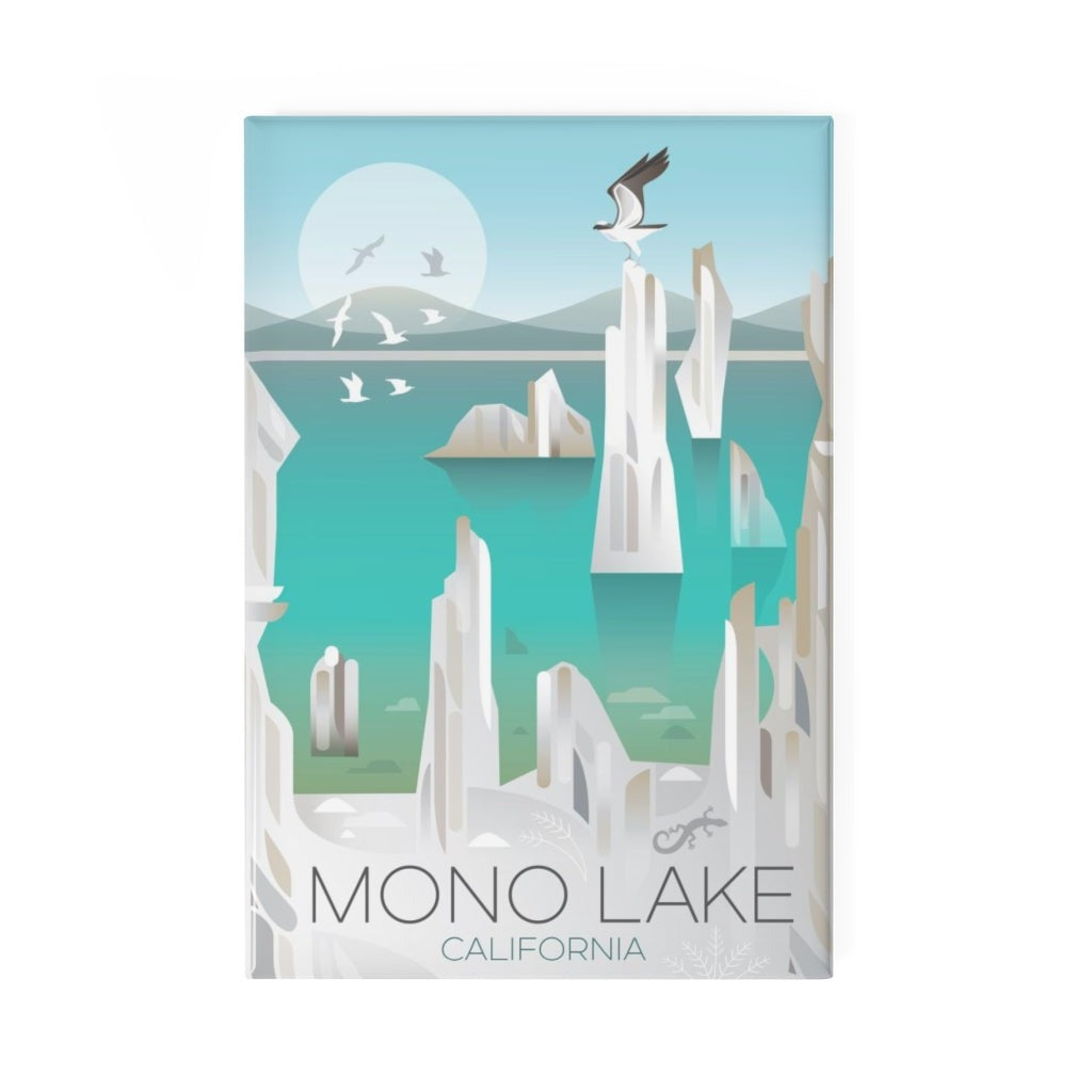 MONO LAKE REFRIGERATOR MAGNET – Max & Oscar