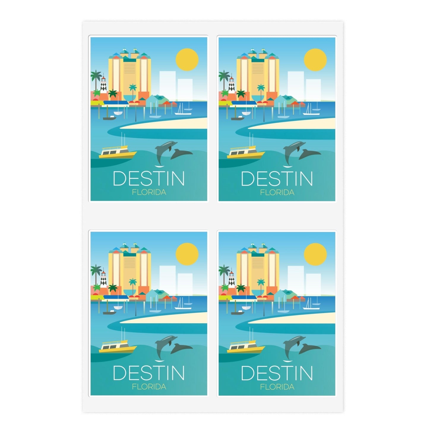 Destin Sticker Sheet