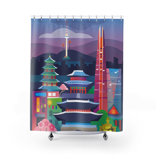Tokyo Shower Curtain