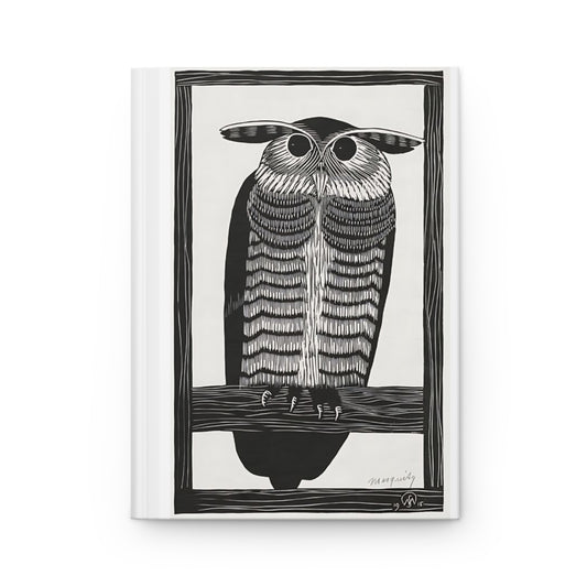 Jaipur Owl Journal, Hardcover Matte