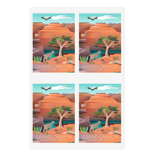 Grand Canyon National Park Sticker Sheet