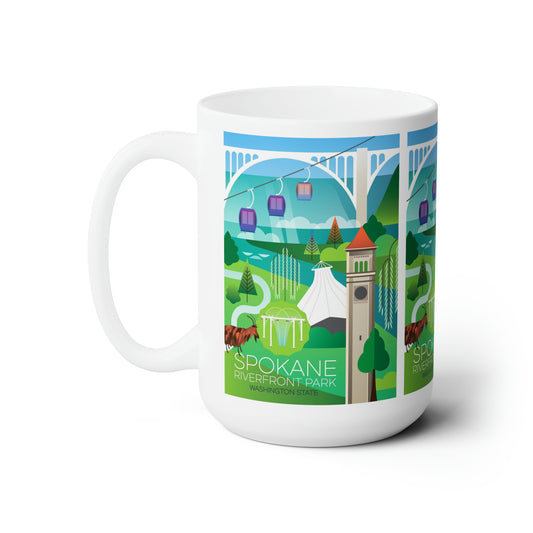 Spokane Ceramic Mug 11oz or 15oz