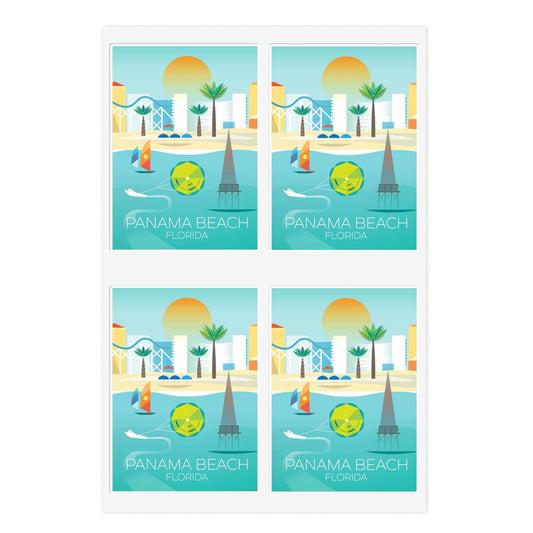 Panama Beach Sticker Sheet