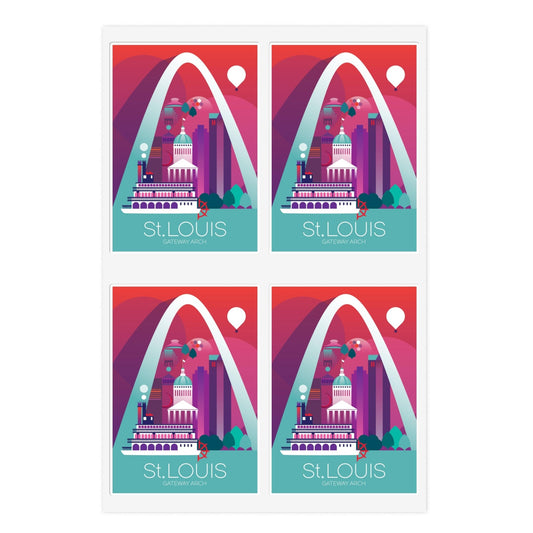 St. Louis Sticker Sheet