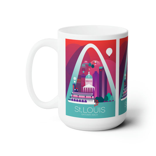 St Louis Ceramic Mug 11oz or 15oz