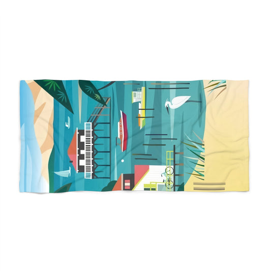 Bassin D'Arcachon Beach Towel