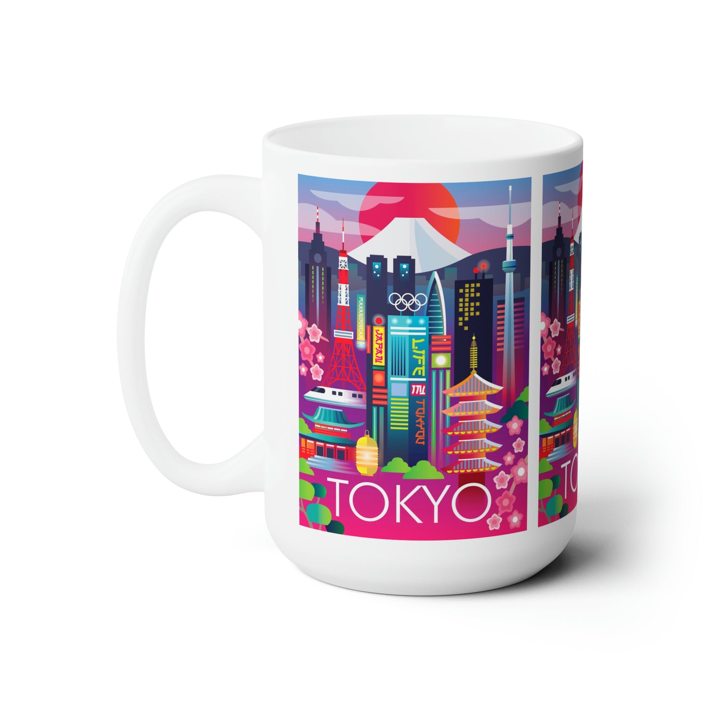 Tokyo Ceramic Mug 11oz or 15oz