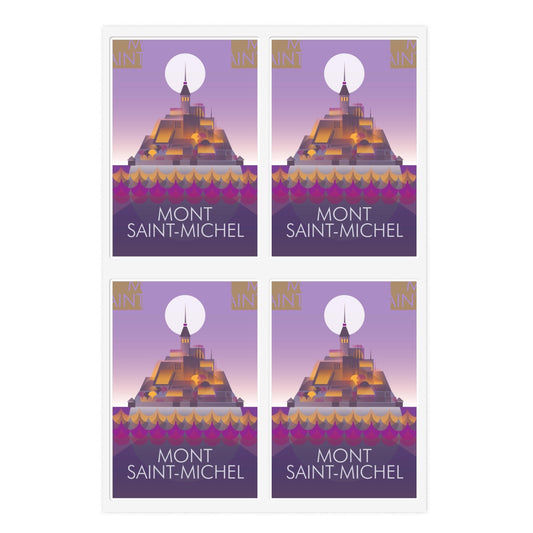 Mont Saint-Michel Sticker Sheet