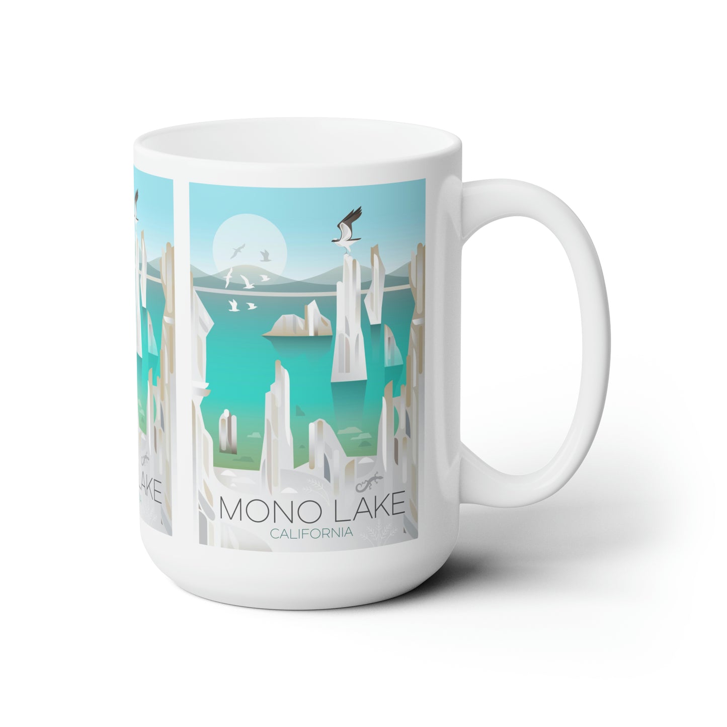 Mono Lake Ceramic Mug 11oz or 15oz