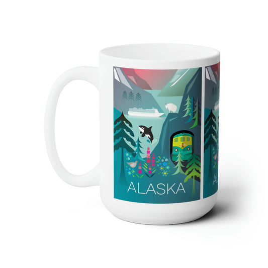 Tasse en céramique Alaska 11oz ou 15oz 