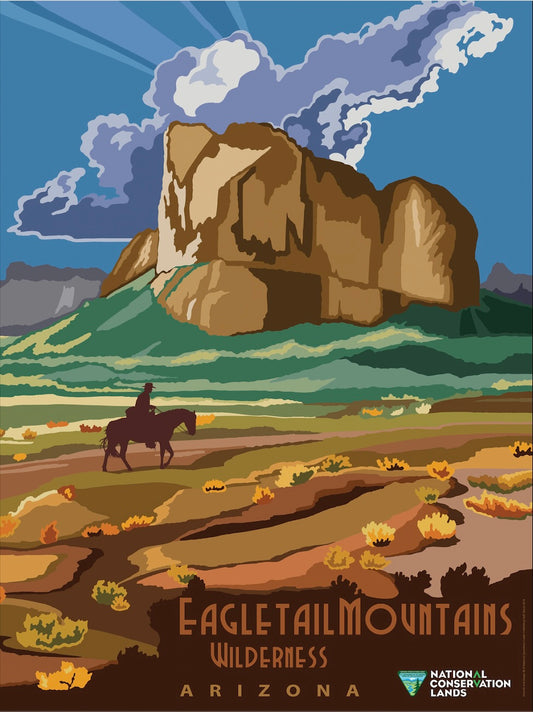 Eagle Tail Mountains Wilderness Postcard