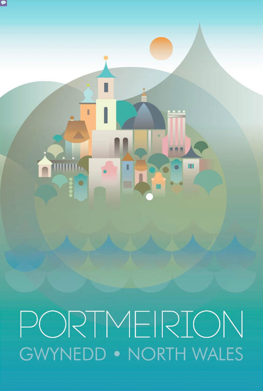 Portmeirion Postcard