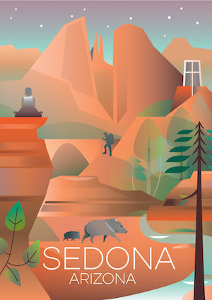 Sedona Postcard