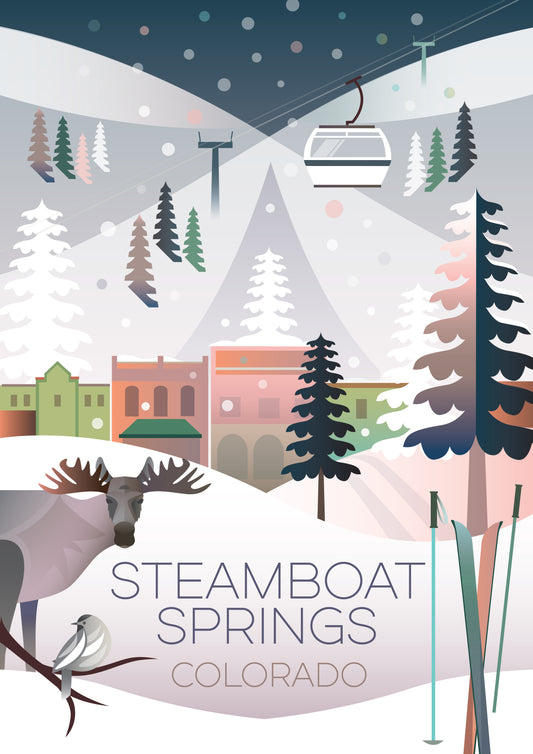 Steamboat Springs (Winter) Postcard