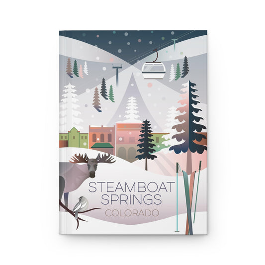 Steamboat Springs (hiver) Carnet cartonné