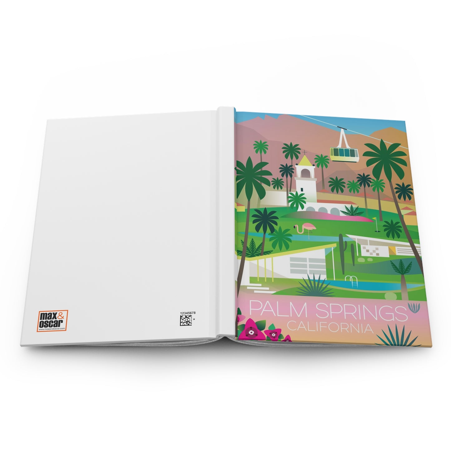 Palm Springs Hardcover Journal