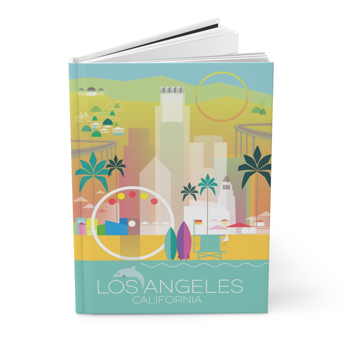 Los Angeles Hardcover-Tagebuch