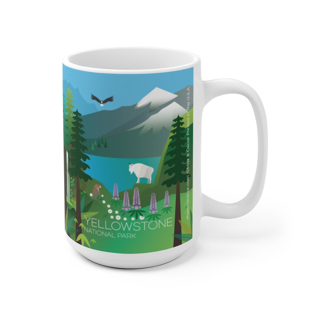 YELLOWSTONE NATIONAL PARK 11 OZ OR 15 OZ CERAMIC MUG