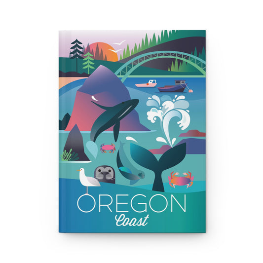 Oregon Coast Hardcover-Tagebuch