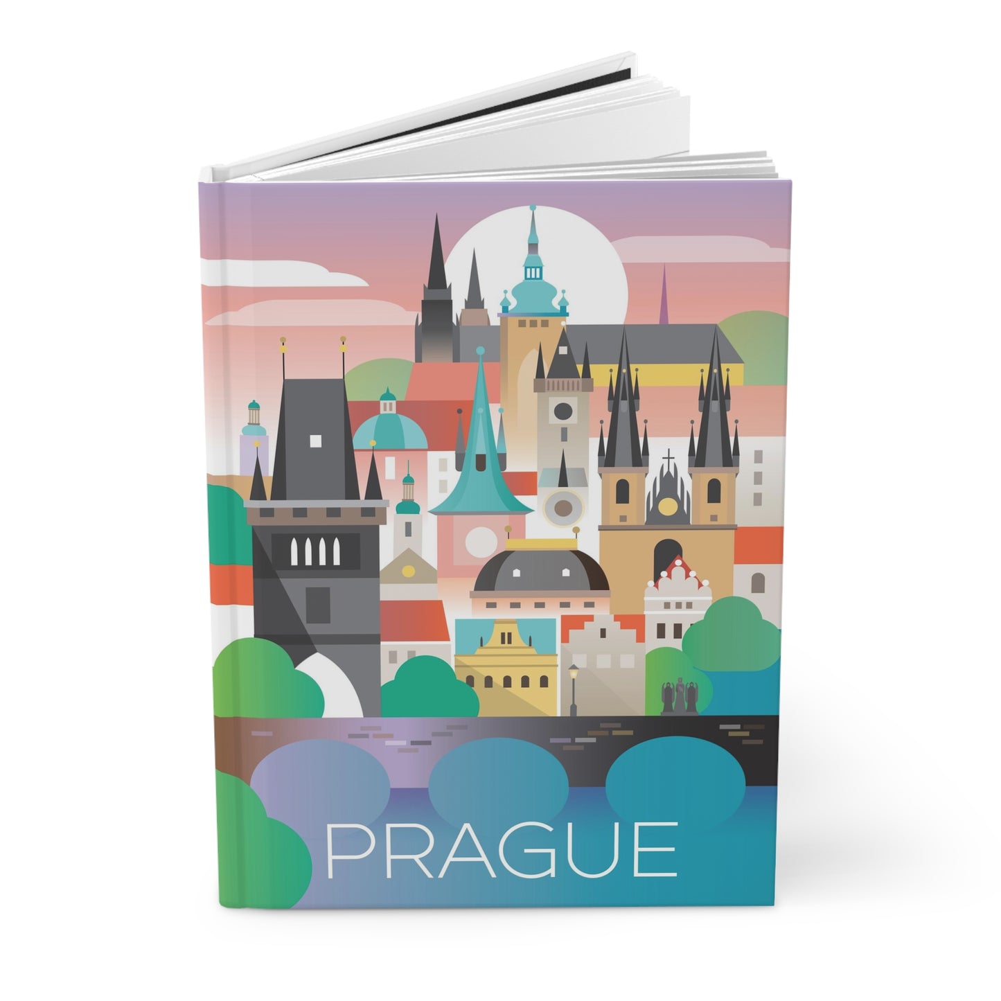 Prague Hardcover Journal