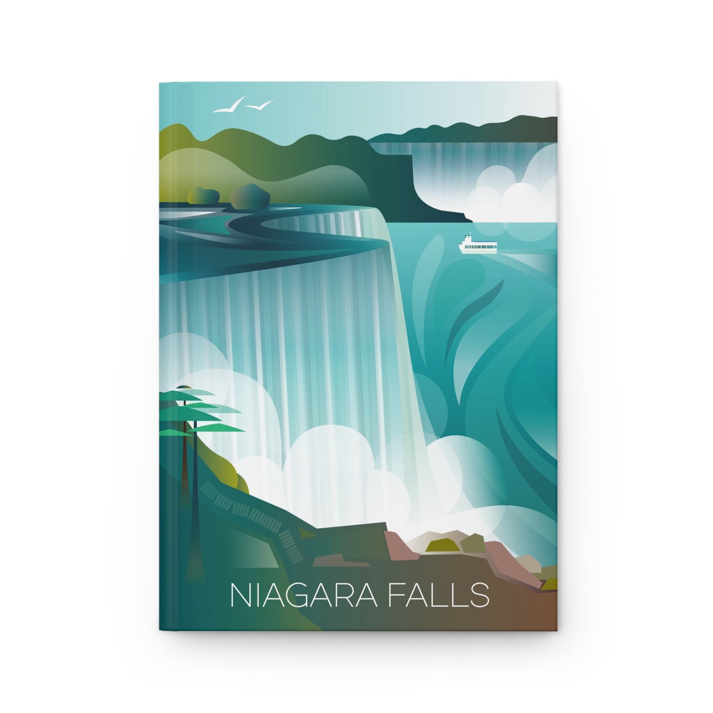 Niagara Falls Hardcover Journal