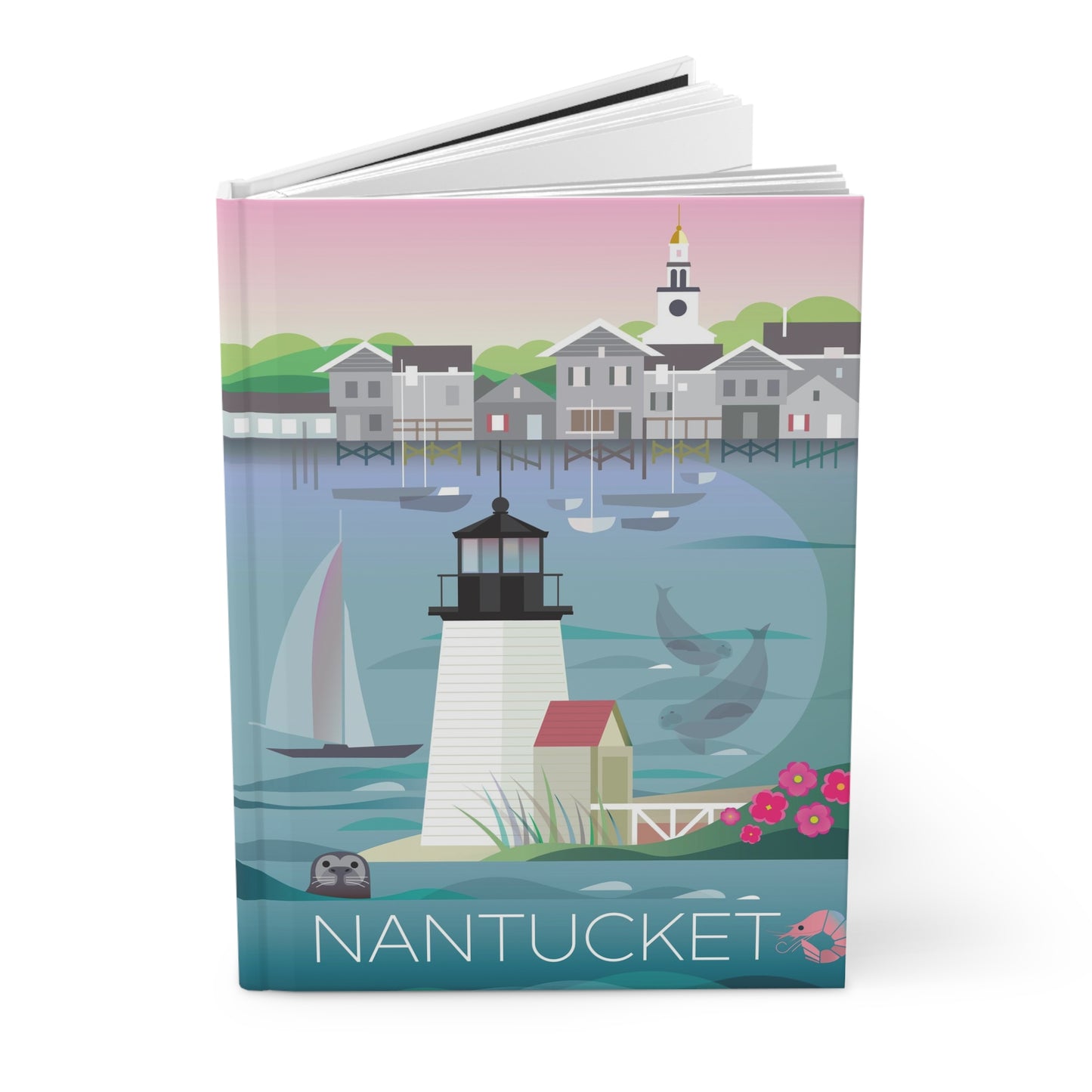 Nantucket Hardcover-Tagebuch