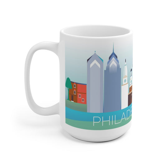 PHILADELPHIA 11 OZ OR 15 OZ CERAMIC MUG