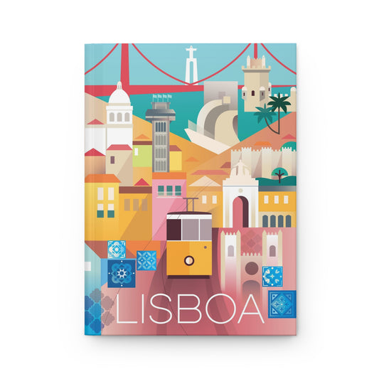 Lissabon-Hardcover-Tagebuch