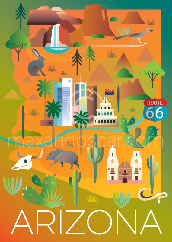 ARIZONA JIGSAW PUZZLE