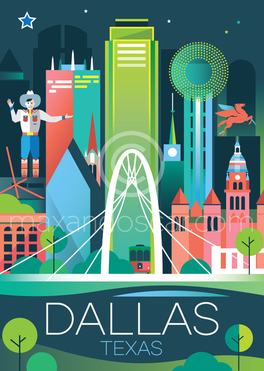 DALLAS JIGSAW PUZZLE