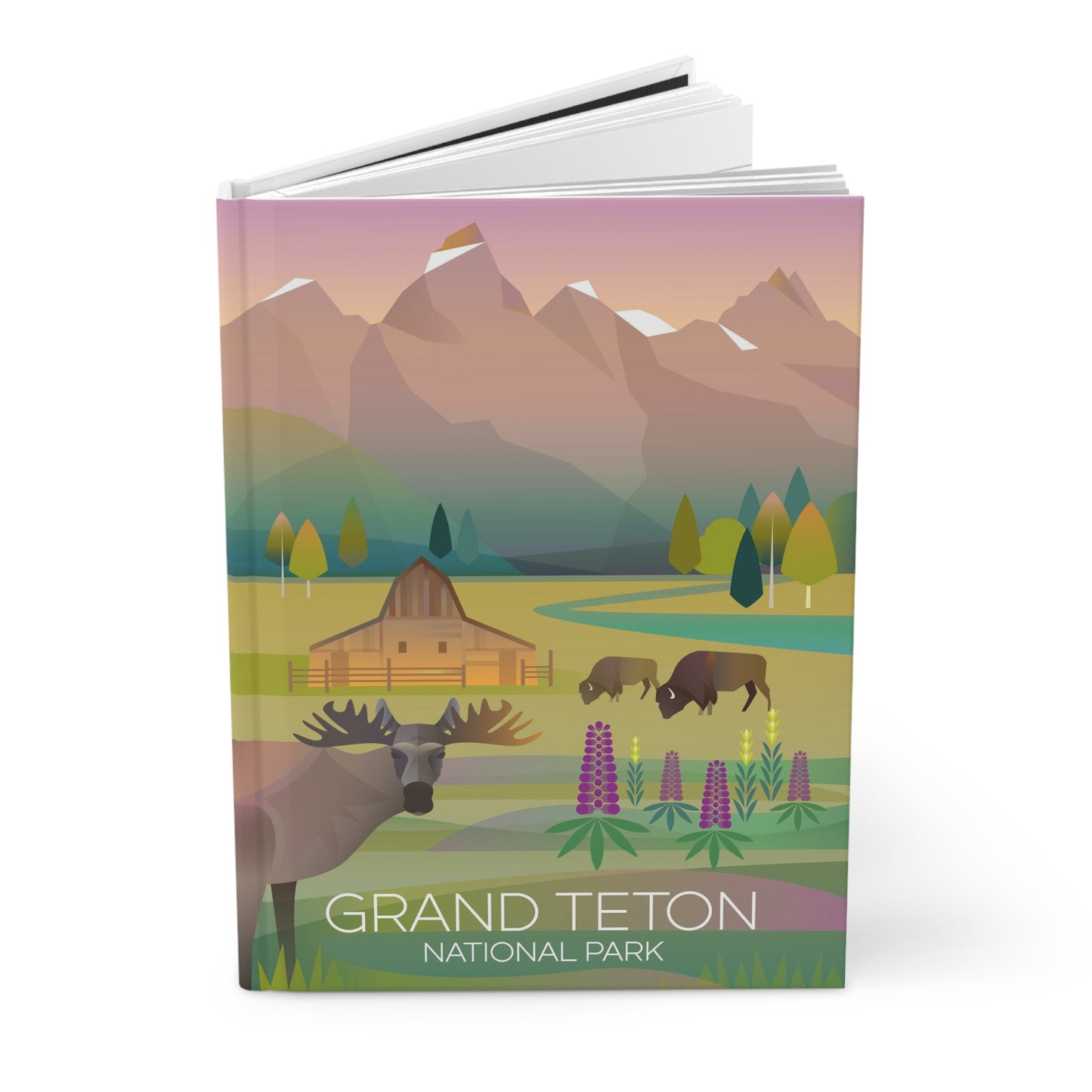 Grand Teton National Park Hardcover Journal