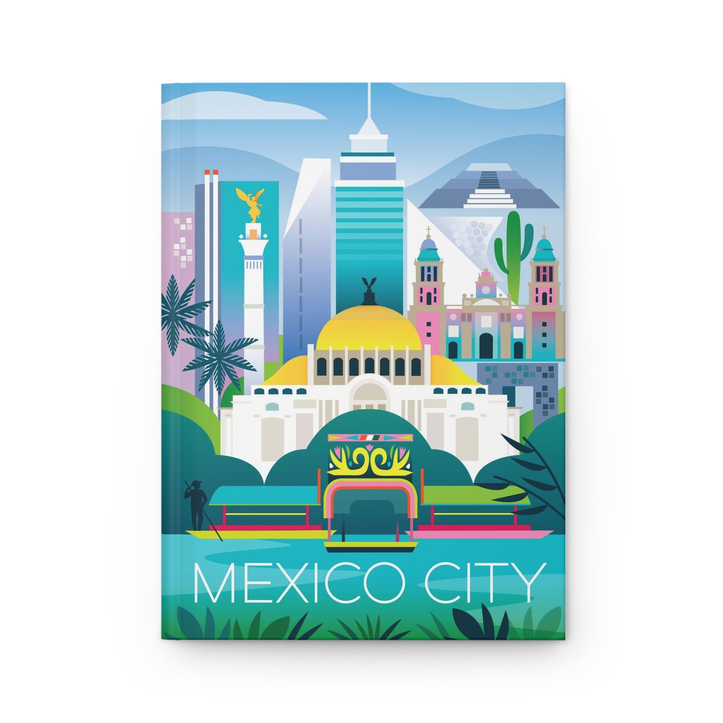 Mexico City Hardcover Journal