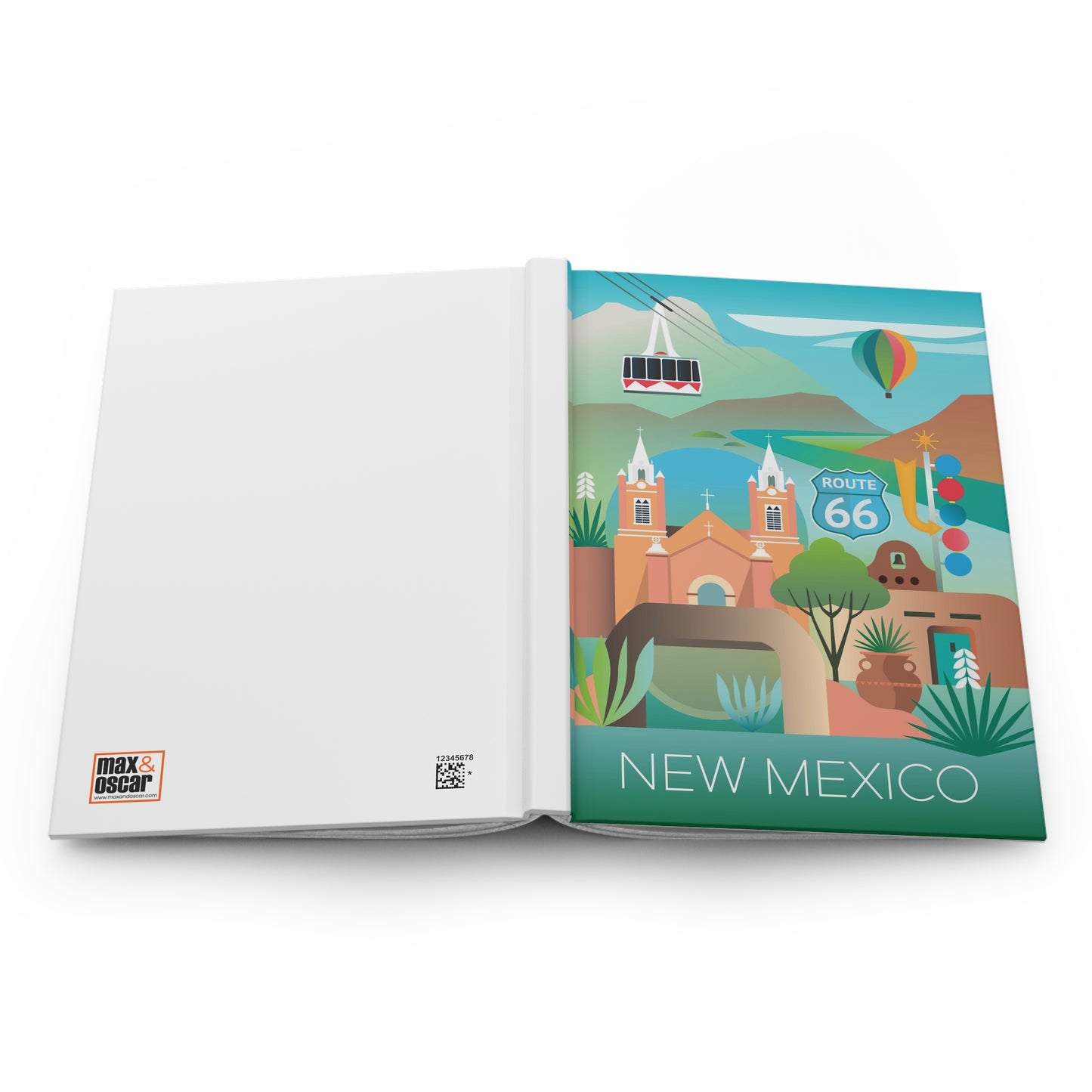 New Mexico Hardcover-Tagebuch